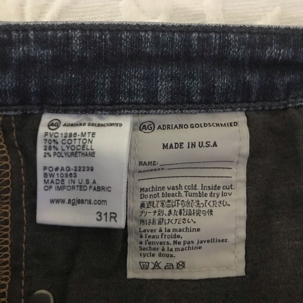 AG skinny jeans, 31 - Picture 3 of 10